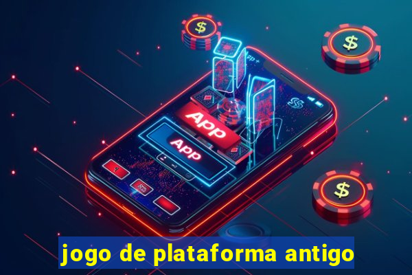 jogo de plataforma antigo